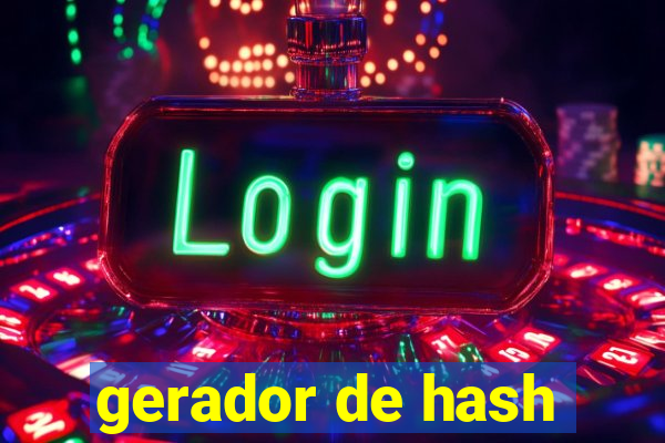 gerador de hash